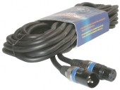 Mikrofonsk kabel 10m, XLR vtikač -vtičnica 3 pin